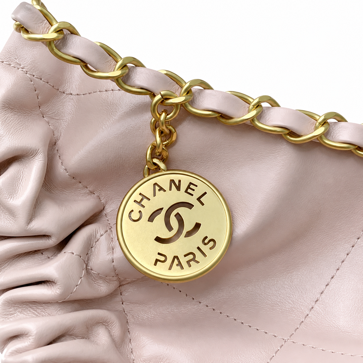 Chanel Classic Quilted Large Tote Bag | CC Hardware Leather Chain Strap — 35x37cm