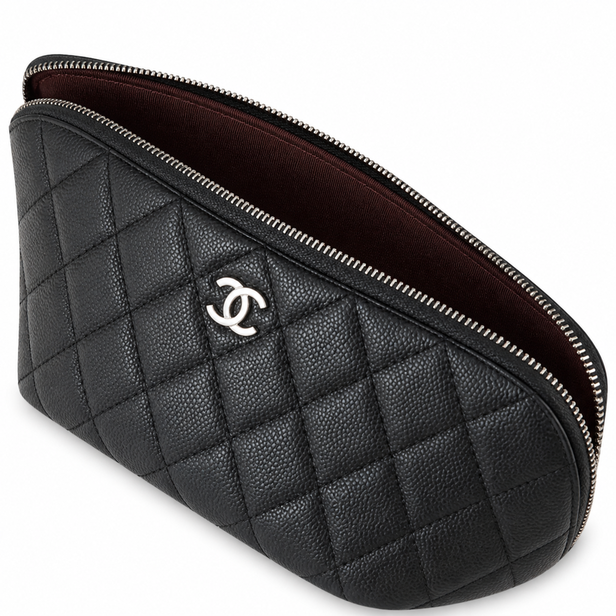 Chanel CC Quilted Mini Vanity Case Bag | Built-In Mirror & Gold — 21cm