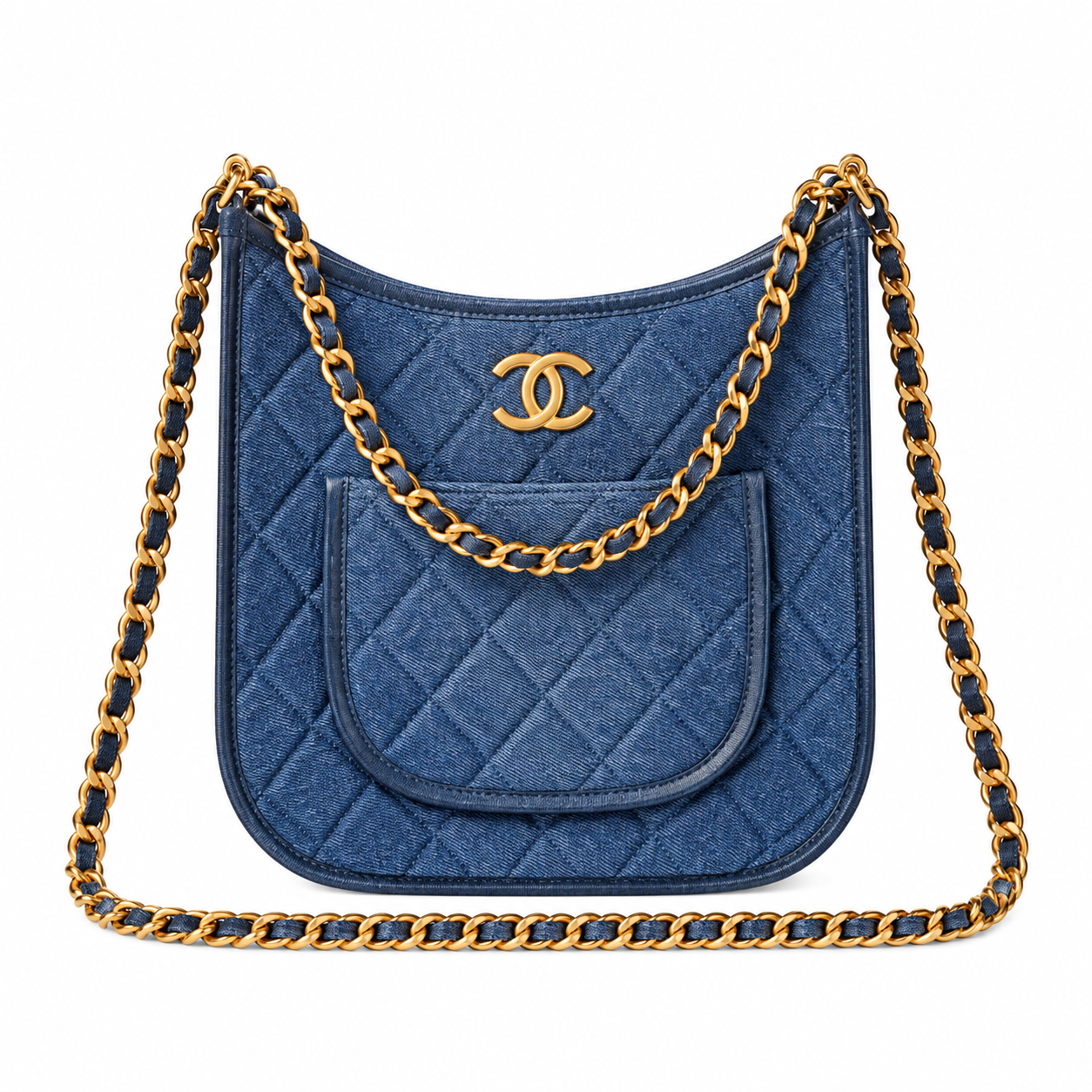 Chanel Quilted Medium Square Flap Bag 24×22×6cm