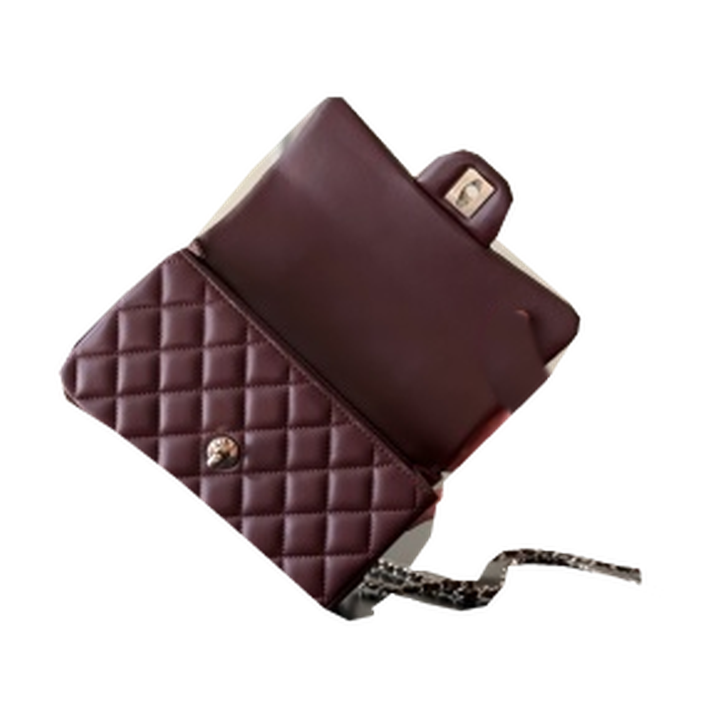 Chanel Quilted Travel Flap Handbag 20cm