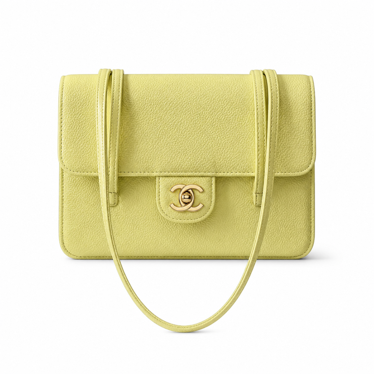 Chanel Classic Quilted Small Flap Bag | CC Hardware & Chain — 22cm