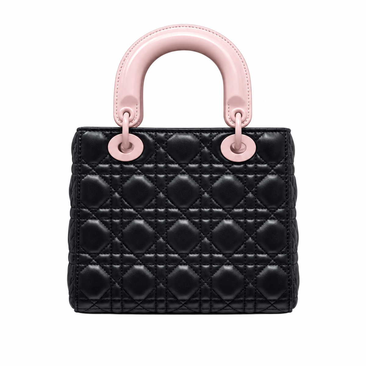 Dior Cannage Quilted Convertible Top Handle Bag 20cm