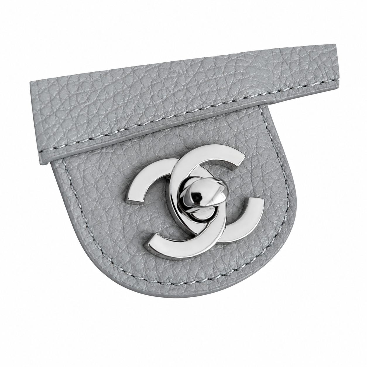 Chanel Classic Quilted Mini Flap Bag | CC Turn-Lock Leather Chain Strap — 13cm