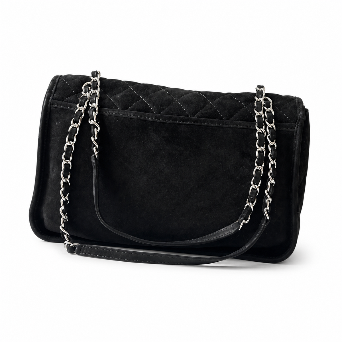 Chanel Classic Quilted Grand Flap Bag | CC Hardware & Gold Chain — 34cm