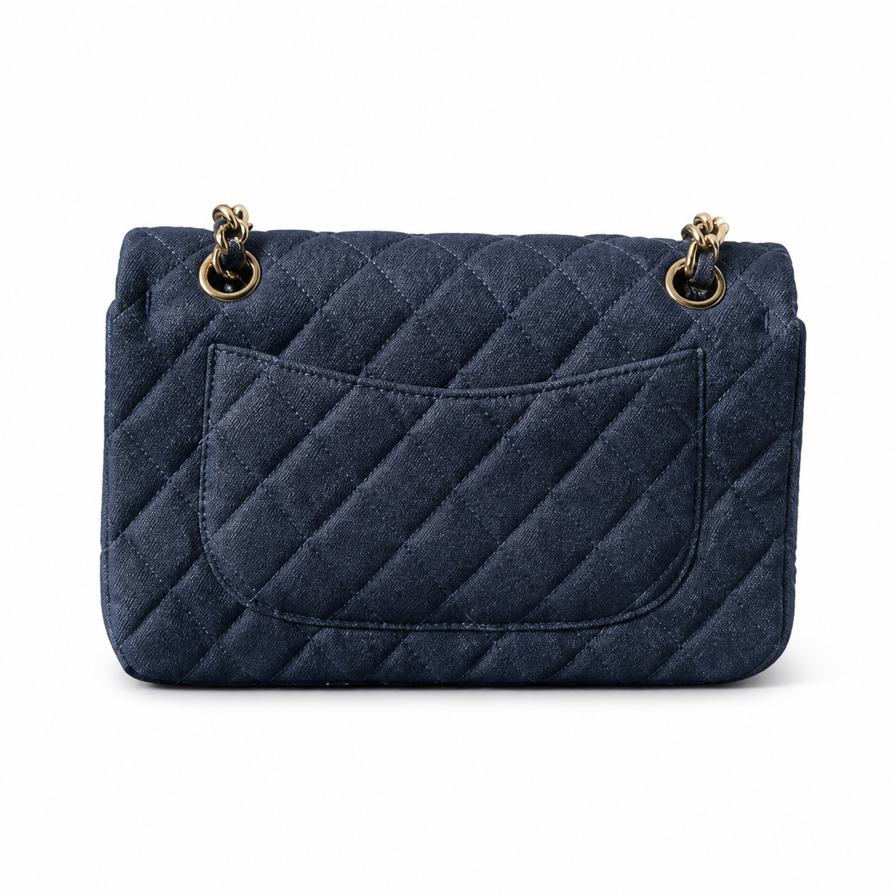 Chanel Classic Quilted Flap Bag | CC Hardware & Chain — 23cm