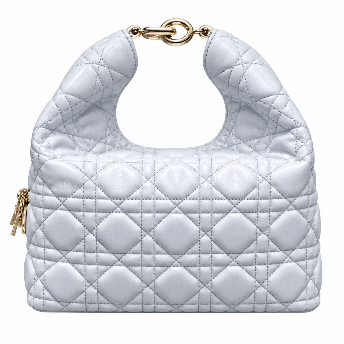 Dior Cannage Top Handle Crossbody Bag 22.5cm