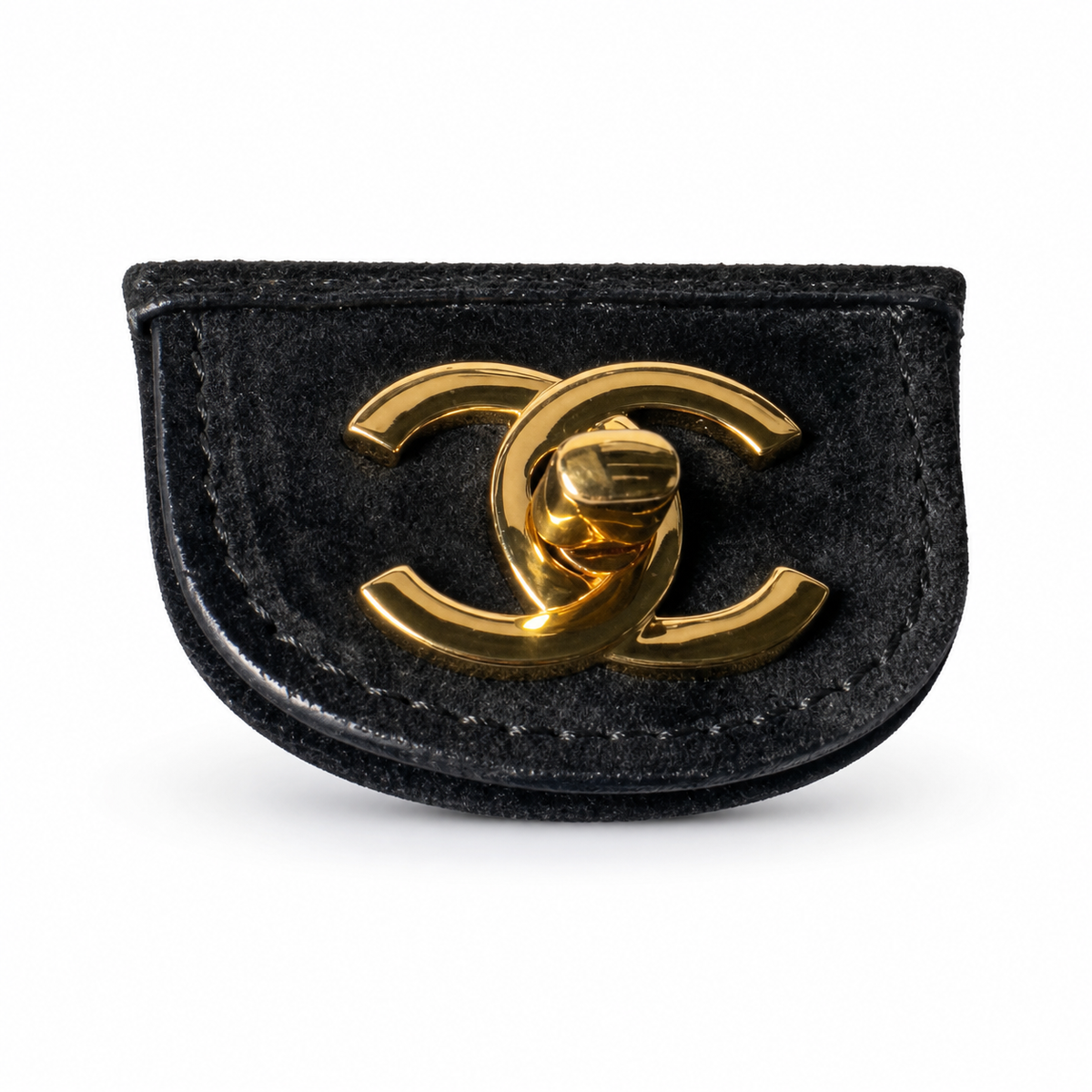 Chanel CC Quilted Jumbo Flap Bag | Gold Hardware & Chain — 39cm