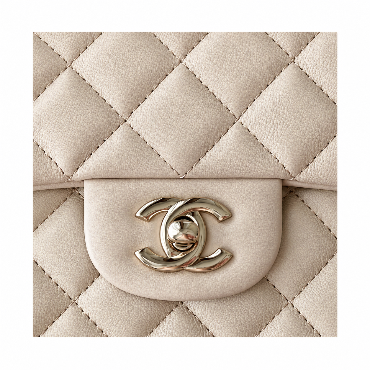 Chanel Quilted Day Handbag 20cm