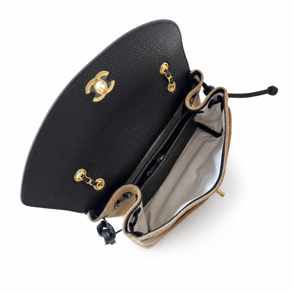 Chanel Classic Quilted Flap Bag | CC Hardware & Chain — 29cm