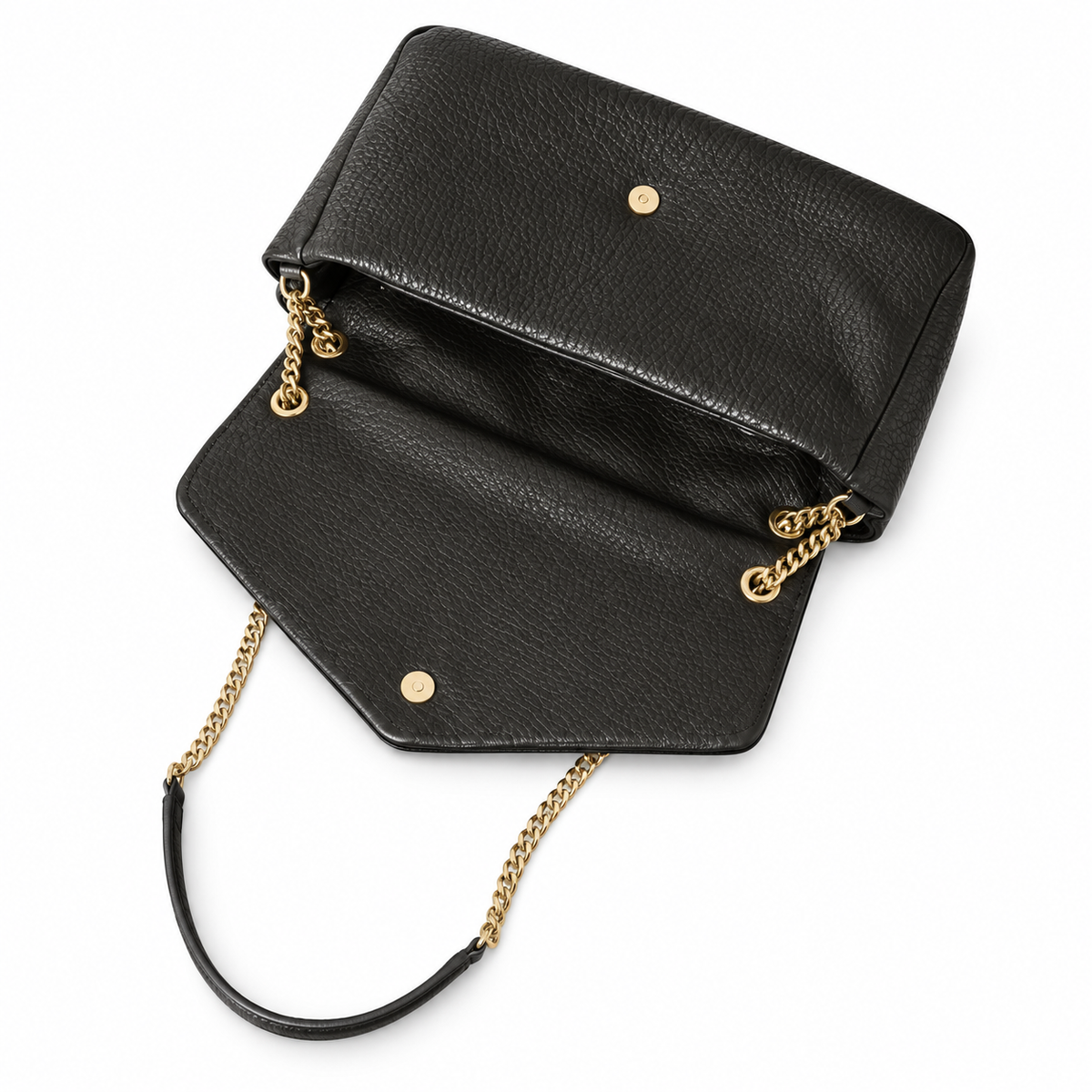 YSL Envelope Chain Bag Khaki