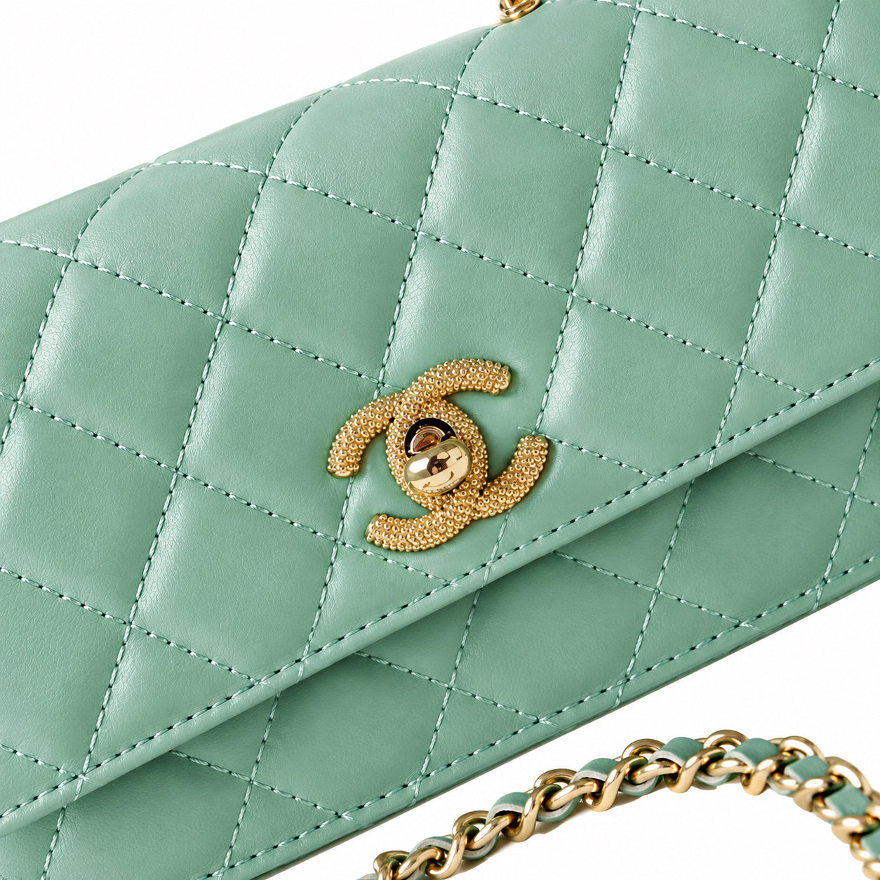 Chanel Quilted Petite Shoulder Bag 11×18.5×6cm