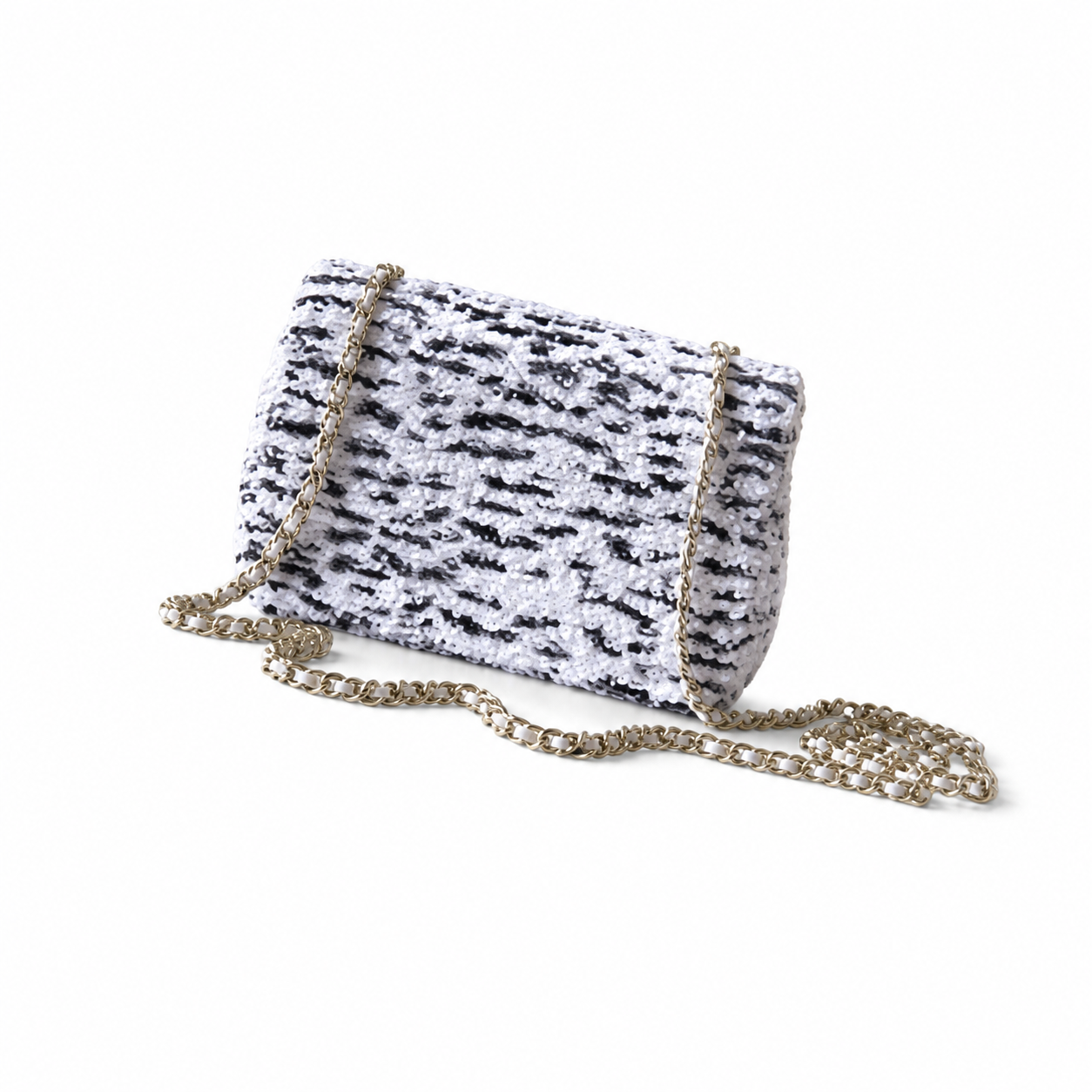 Chanel Classic Quilted Small Flap Bag | CC Turn-Lock Leather Chain Strap — 14cm