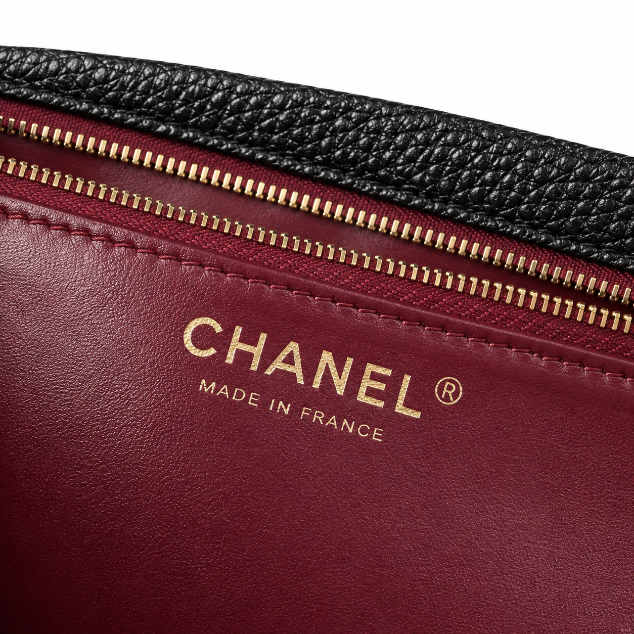 Chanel Black Caviar Classic Flap Bag | Gold CC Turn-Lock & Crystal Letter Charms Chain