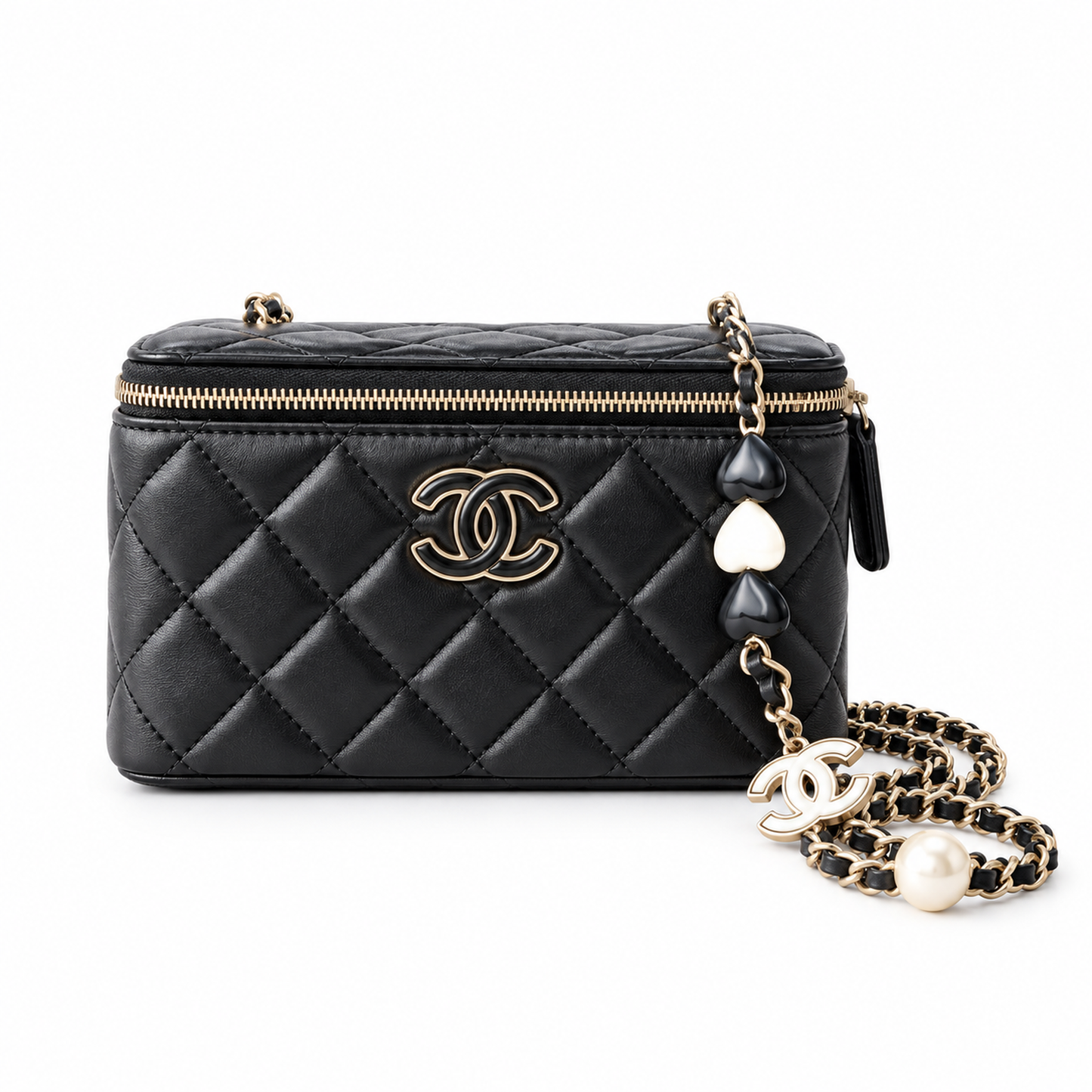 Chanel Quilted Mini Chain Wallet Bag 17×9.5×8cm