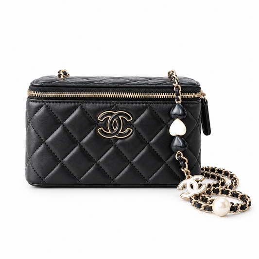 Chanel Quilted Mini Chain Wallet Bag 17×9.5×8cm
