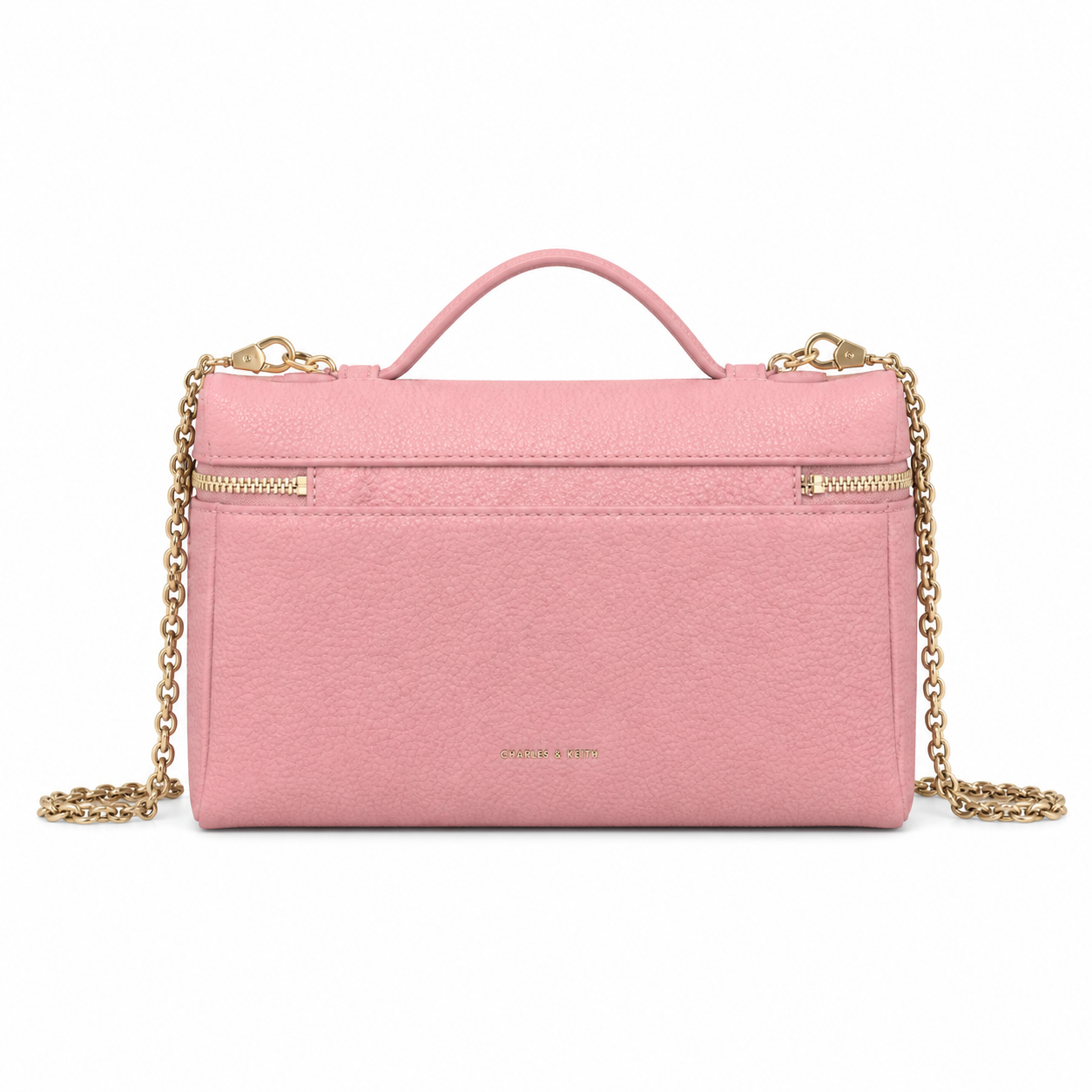 Chanel Burgundy Caviar Leather CC Flap Bag | Gold Chain — 23cm