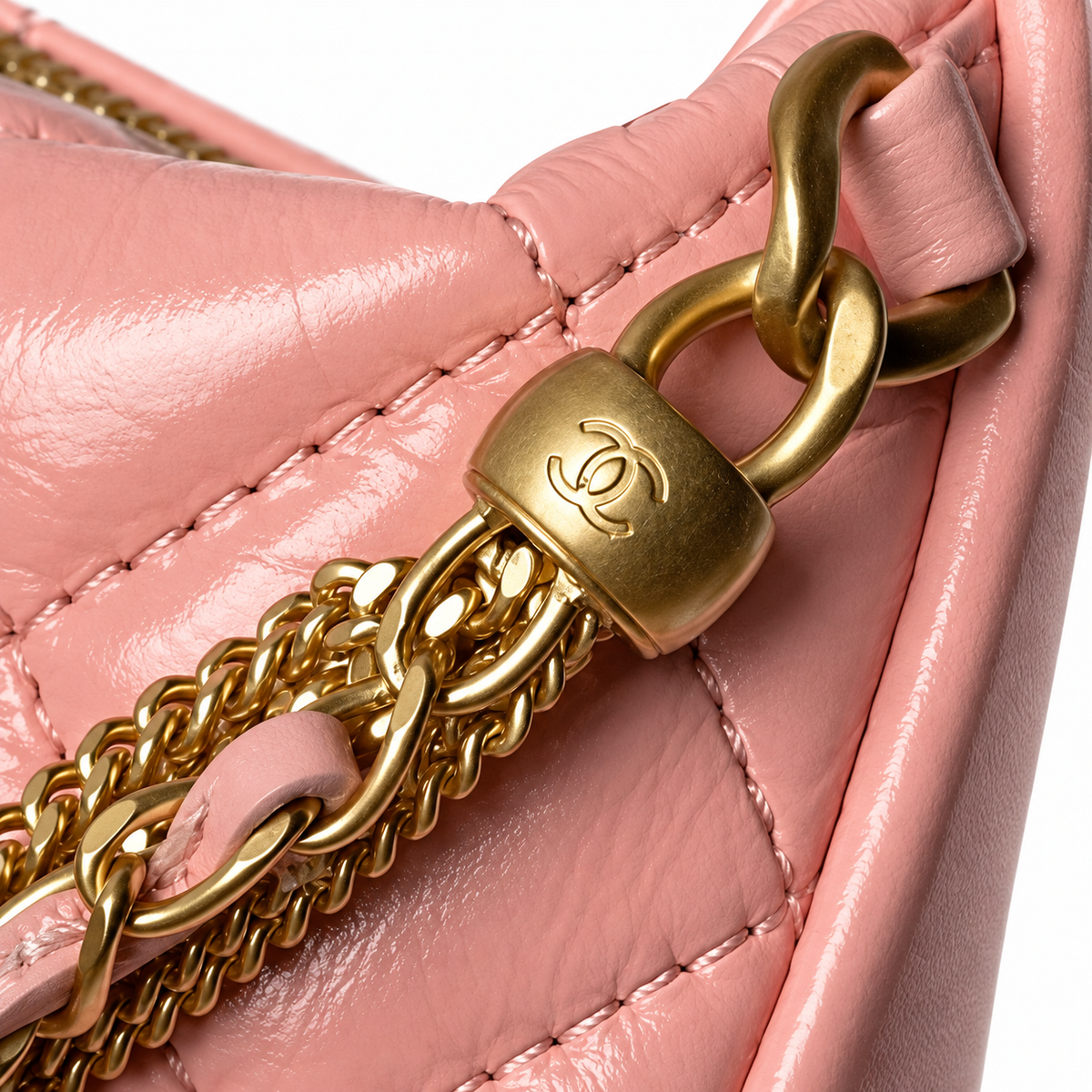 Chanel Quilted Round Mini Bag 18cm