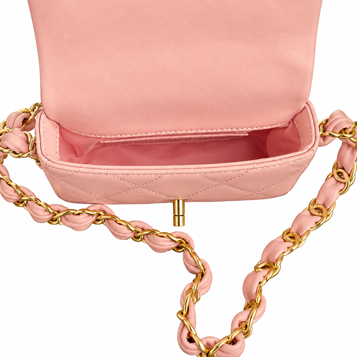 Chanel Quilted Square Mini Bag 12×16×5cm