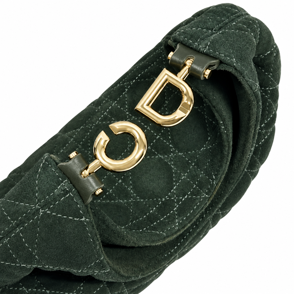 Dior Cannage Quilted Travel Top Handle Bag 24cm