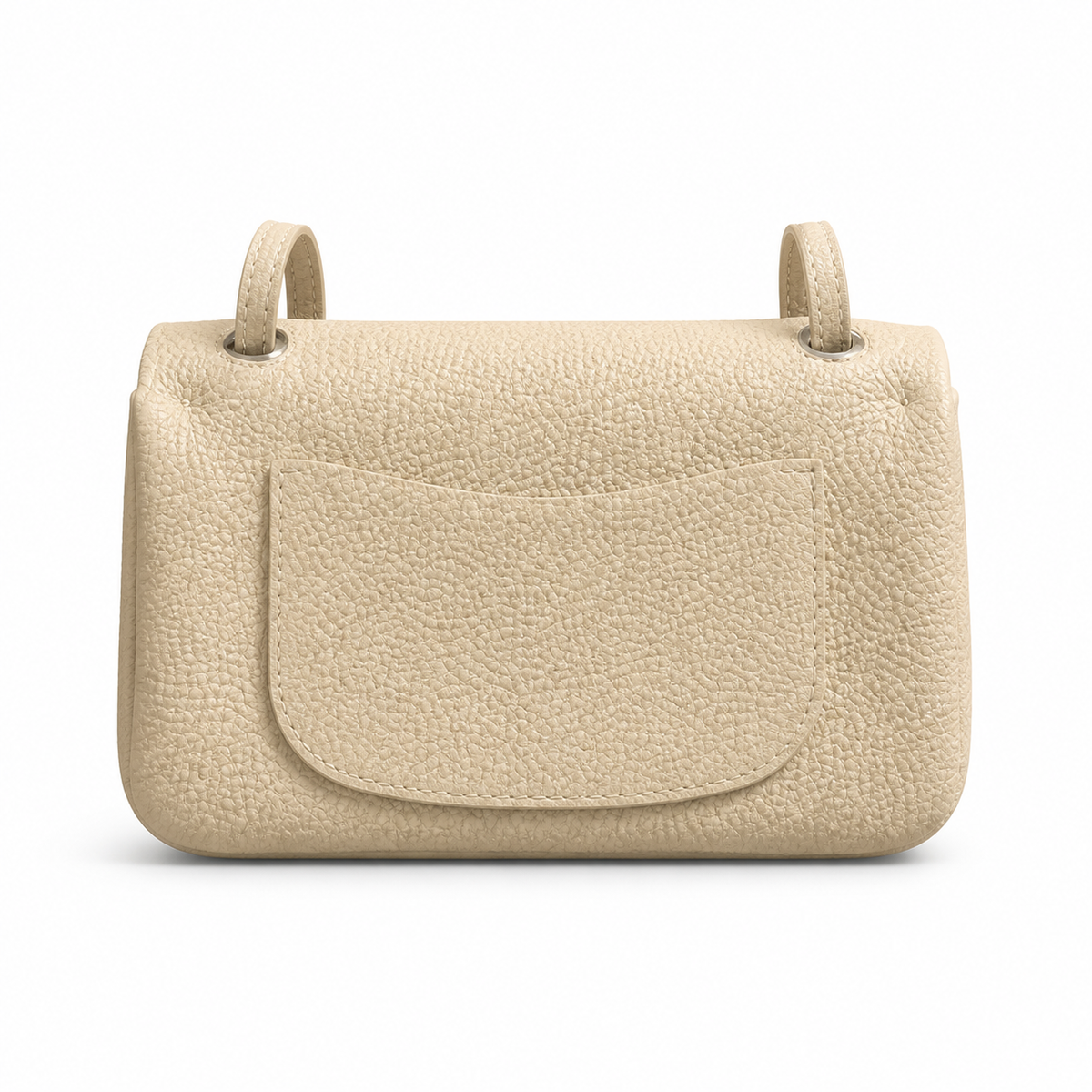 Chanel Classic Quilted Mini Flap Bag | CC Turn-Lock Leather Chain Strap — 13cm