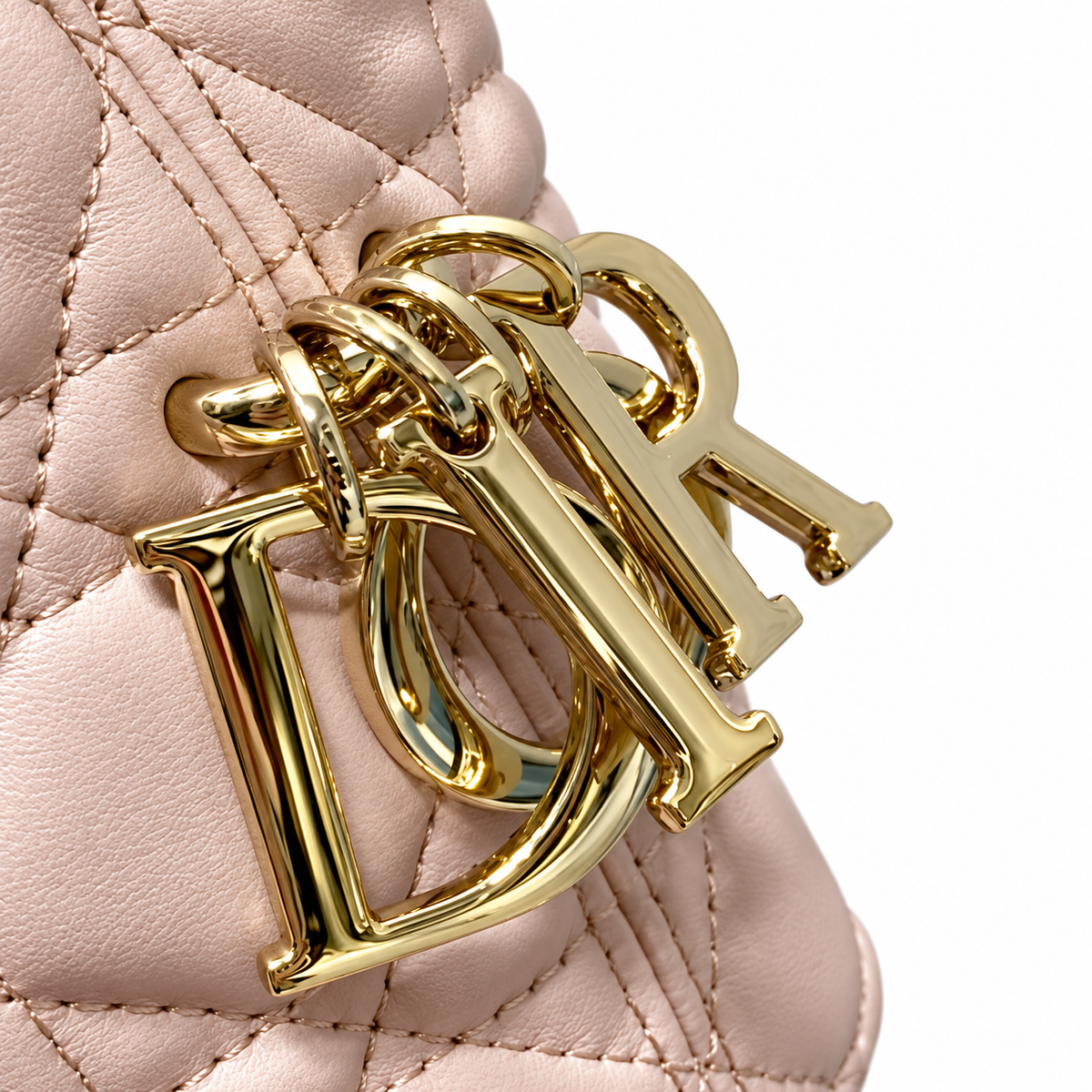Dior Cannage Quilted Evening Handbag 22.5cm