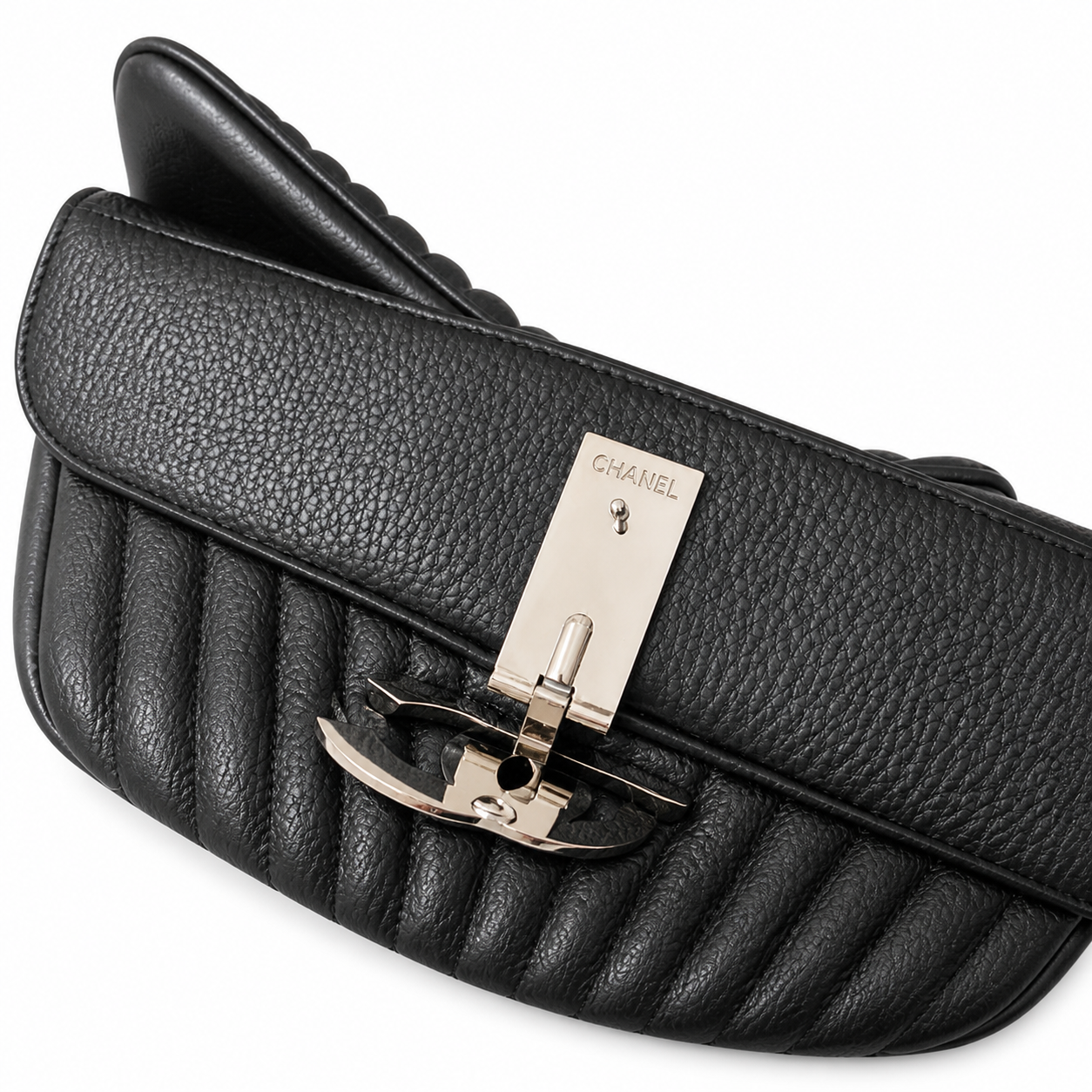 Chanel CC Quilted Wallet on Chain | Gold Hardware & Chain — 30cm