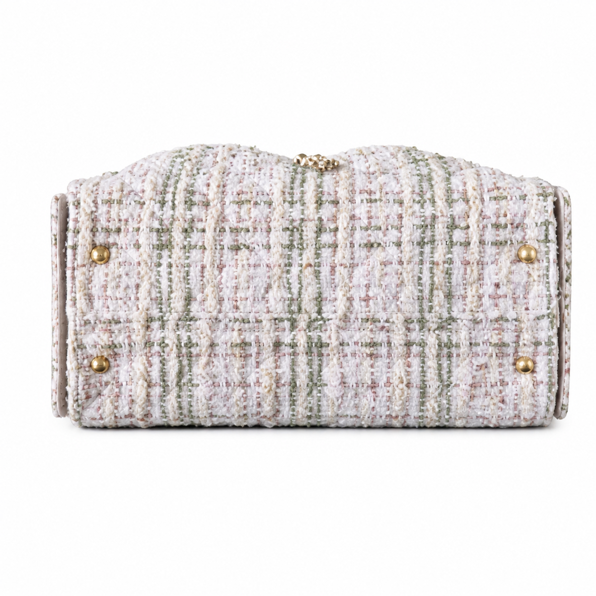 Chanel Classic Quilted Large Top Handle Tote Bag | CC Turn-Lock Chain Strap — 40cm