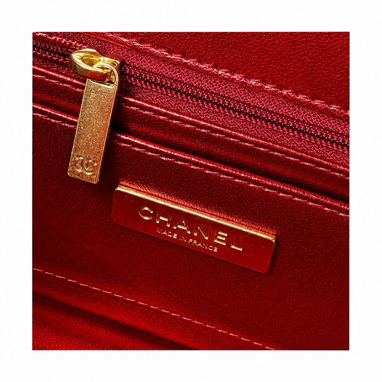 Chanel Classic Quilted Wallet on Chain WOC | CC Turn-Lock Chain Strap — 18cm