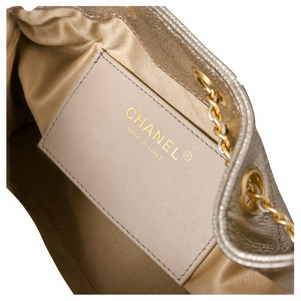 Chanel Classic Quilted Handbag | CC Turn-Lock Rigid Top Handle Chain Strap — 2 Sizes