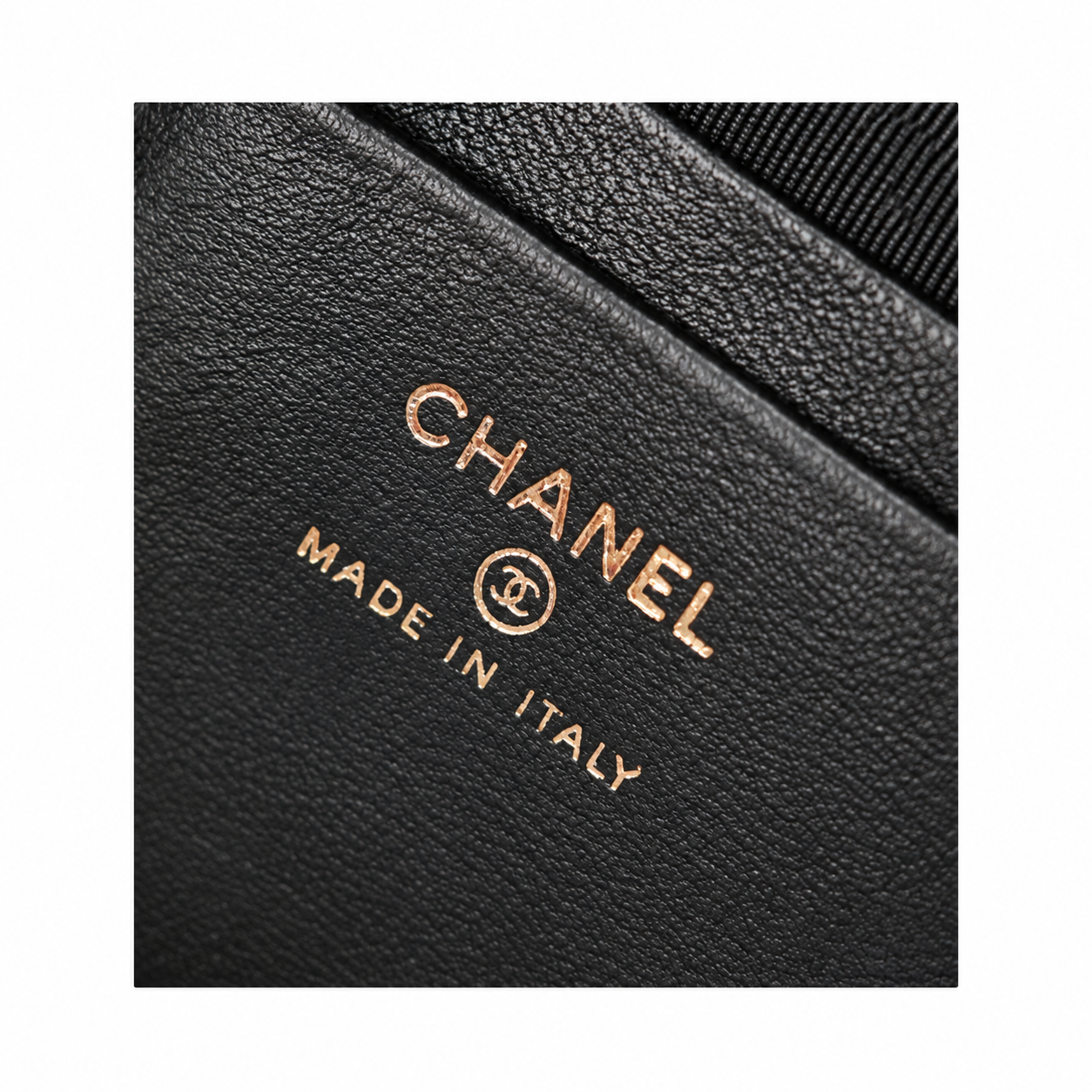 Chanel Quilted Lambskin Mini Backpack Black White Piping 18×13×9cm