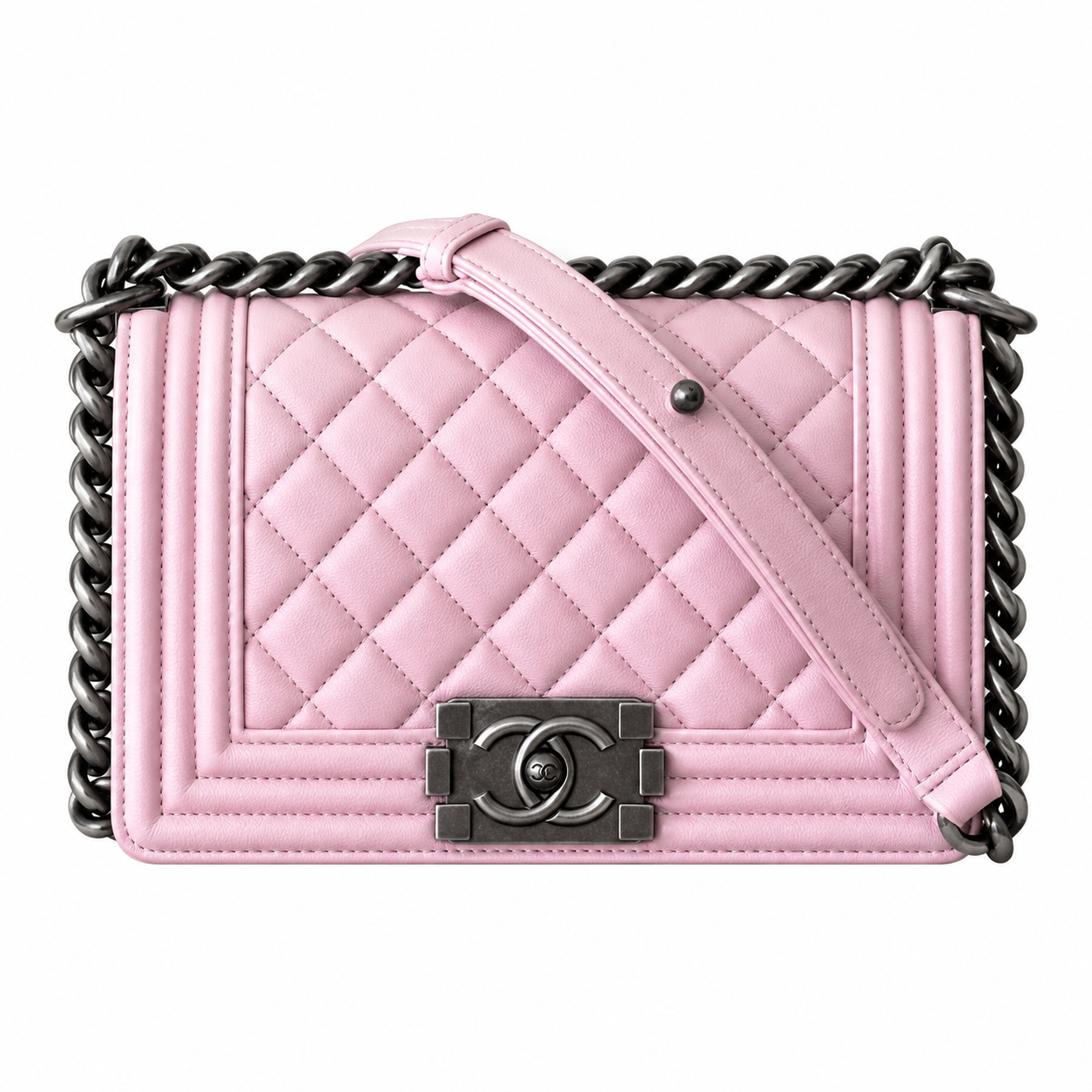 Chanel Quilted Crossbody Flap Bag 20cm