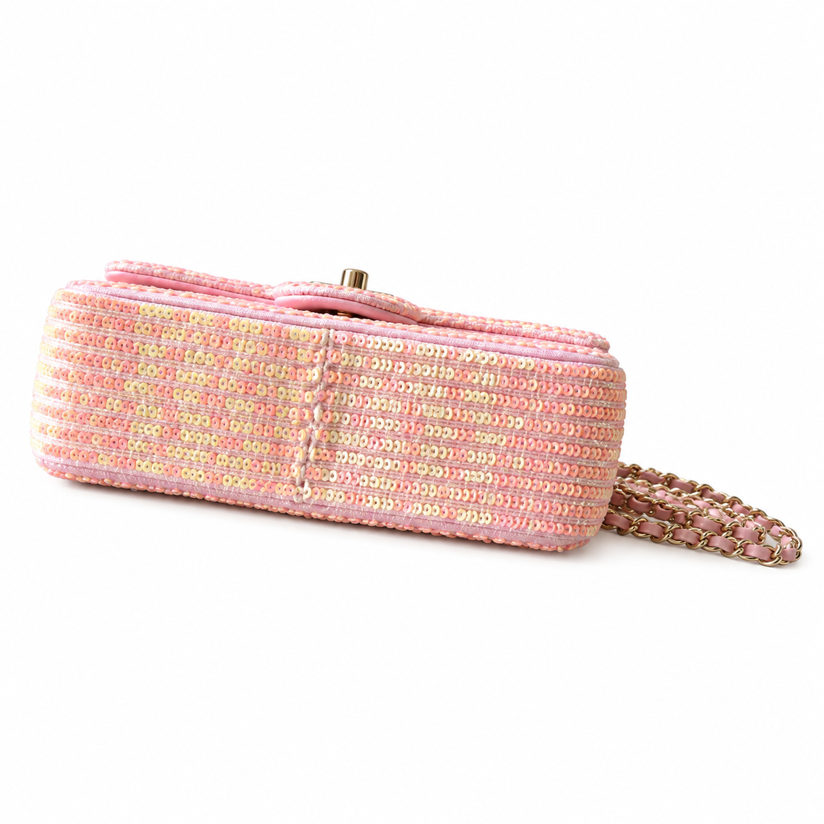 Chanel Quilted Mini Flap Shoulder Bag 14×21×8cm