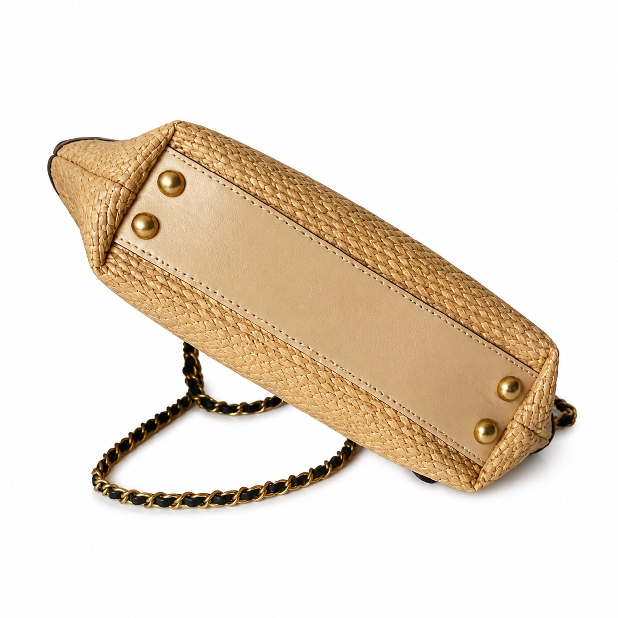 Chanel Classic Quilted Shoulder Bag | CC Hardware & Gold Chain — 28cm