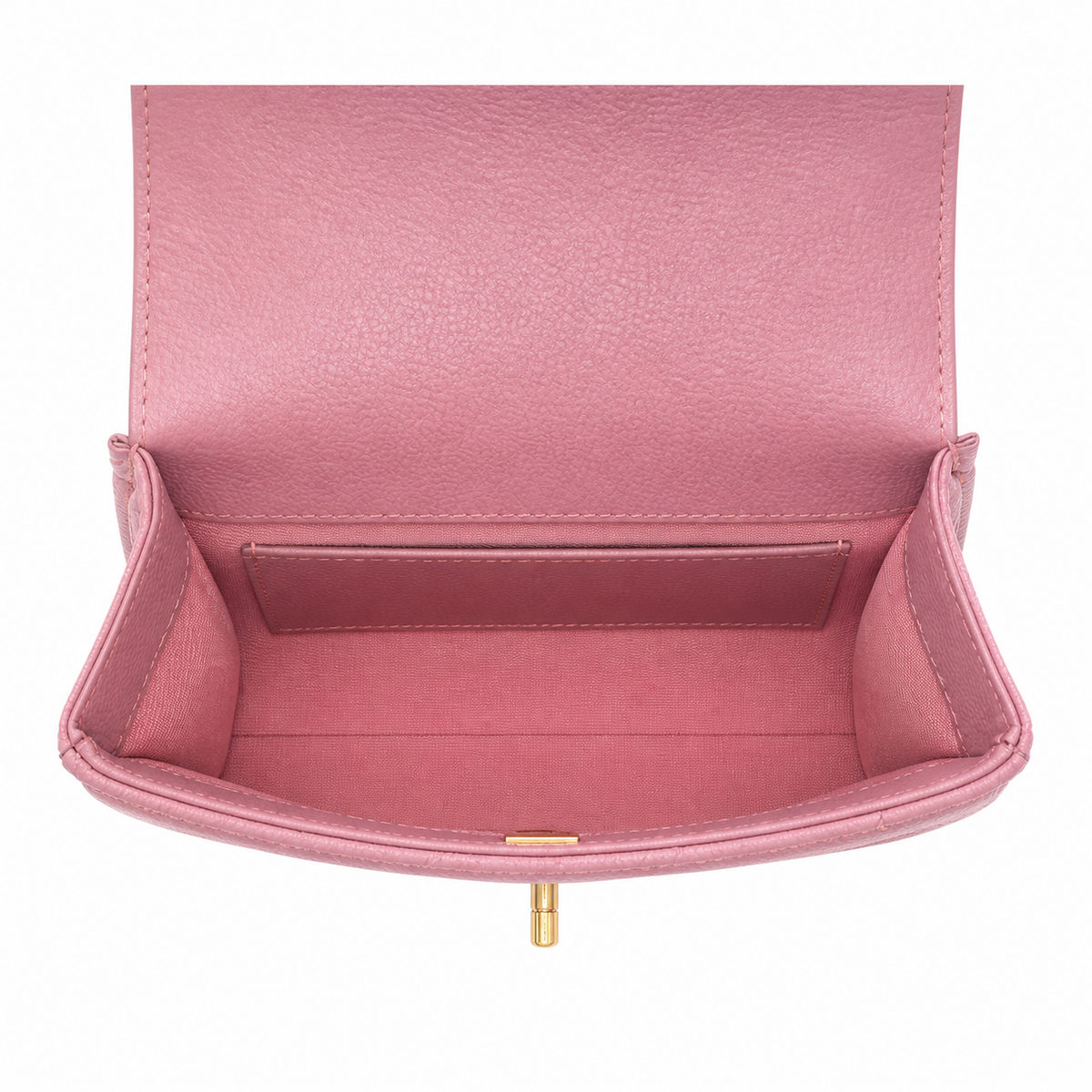 Chanel Classic Quilted Mini Flap Bag | CC Turn-Lock Chain Strap — 19cm