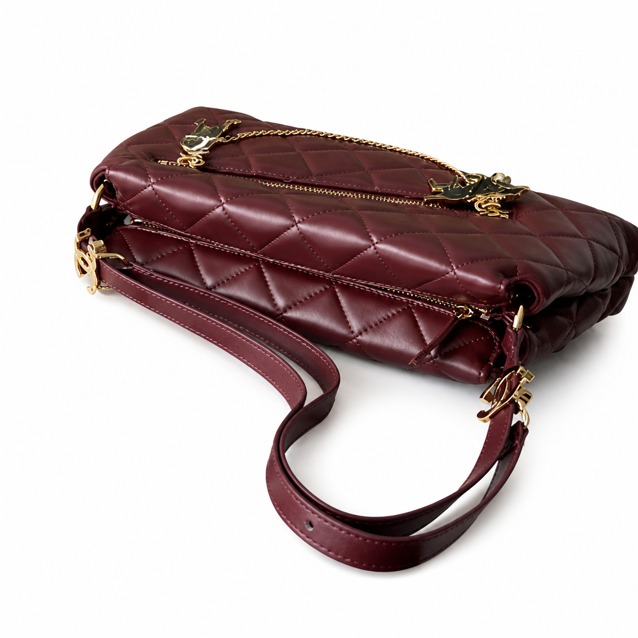 Chanel Classic Quilted Large Flap Bag | CC Hardware & Gold Chain — 29cm