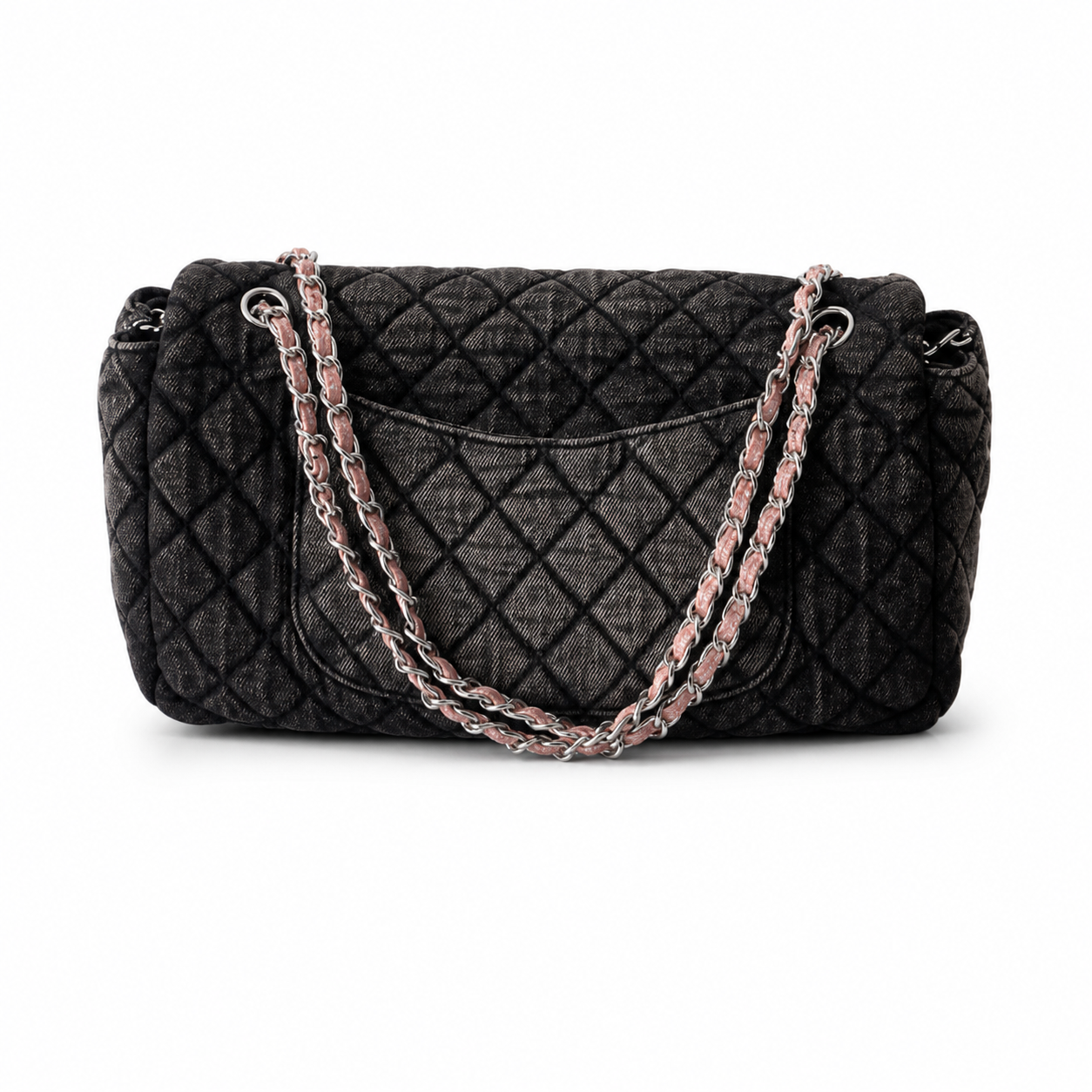 Chanel Classic Quilted Maxi Flap Bag | CC Hardware & Gold Chain — 33cm