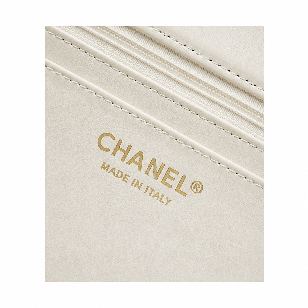 Chanel White Quilted Lambskin Rectangular Flap Bag | Top Handle & Gold Chain