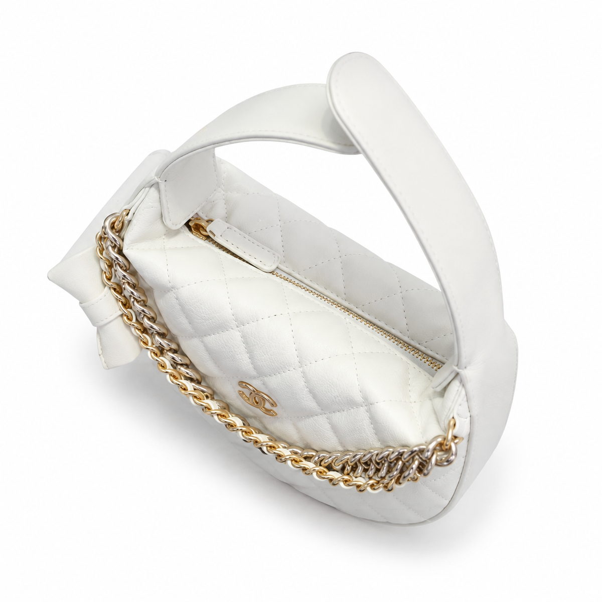 Chanel Burgundy Quilted Velvet Double Flap Bag | Gold Mademoiselle Lock & Chain