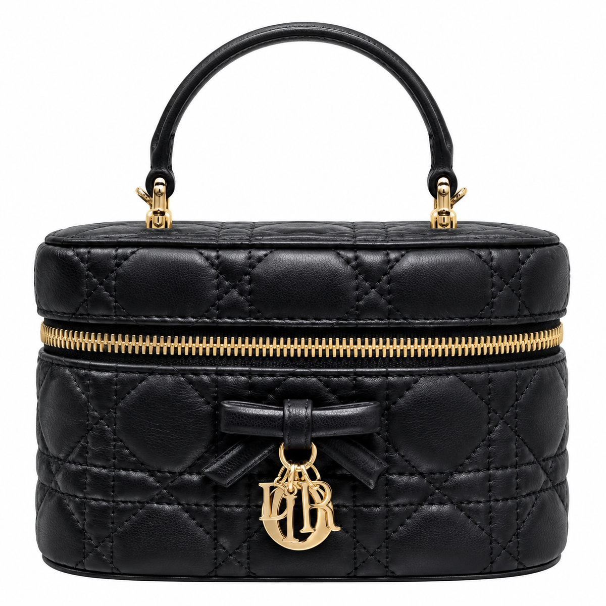 Dior Cannage Quilted Crossbody Mini Bag 17.5cm