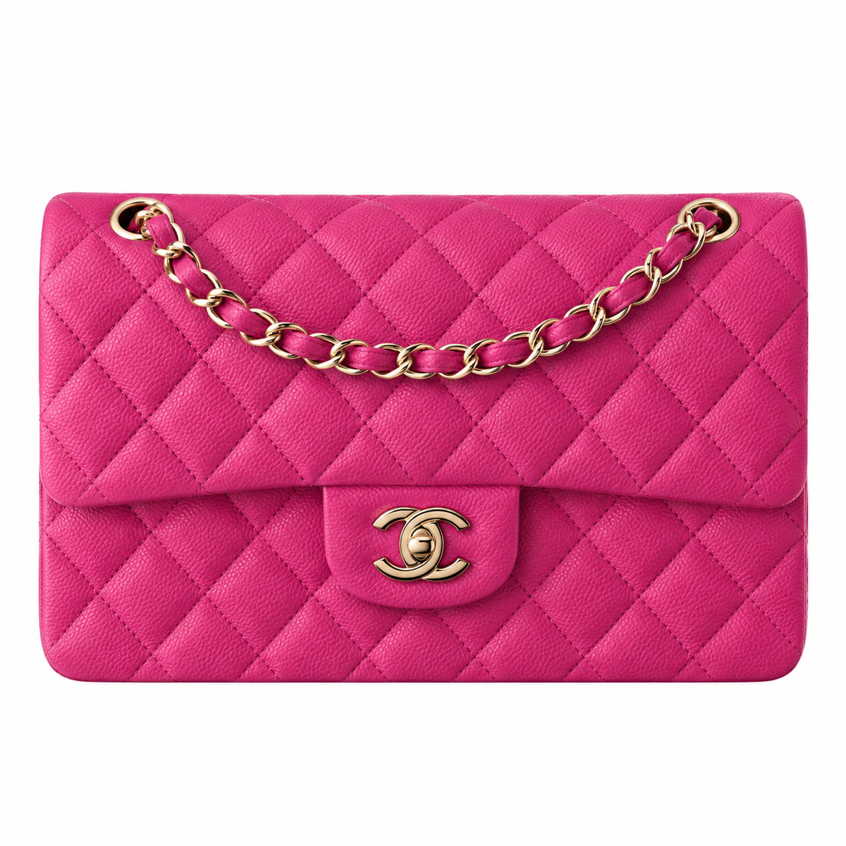 Chanel Quilted Medium Flap Bag 23cm