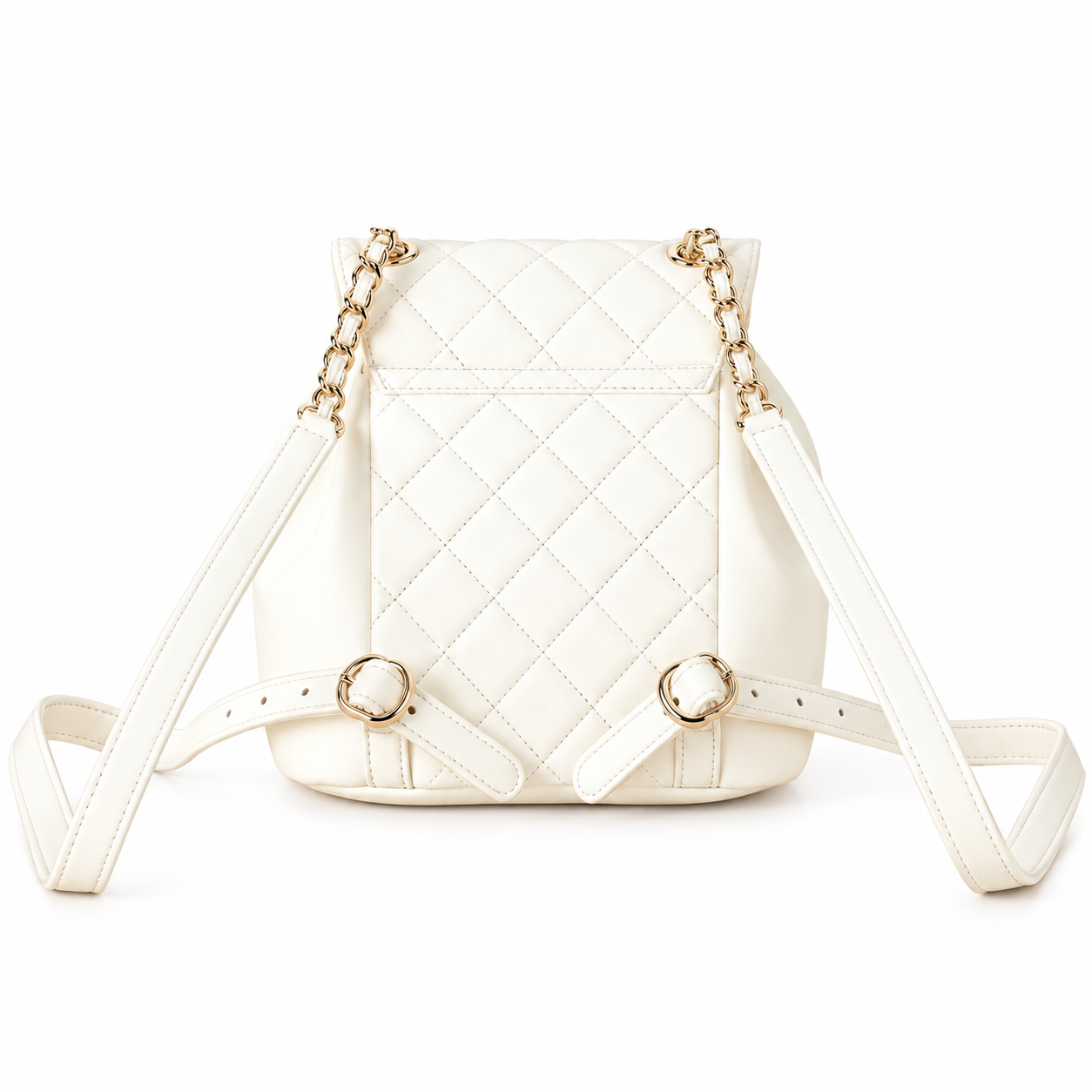 Chanel Duma Backpack Ivory White 18×18×12cm