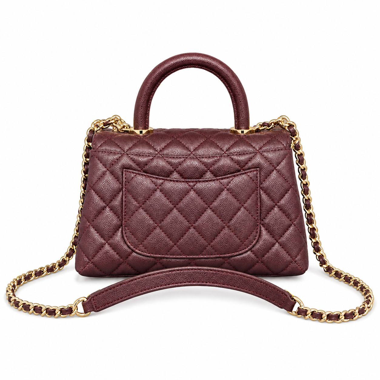 Chanel Mint Green Lambskin CC WOC | Gold Chain — 24cm