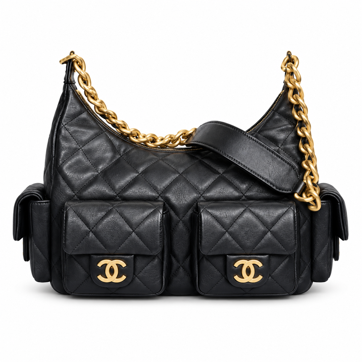 Chanel Quilted Flap Bag 22×31×15cm