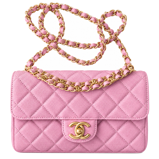 Chanel Quilted Mini Top Handle Bag 22×14.5×7cm