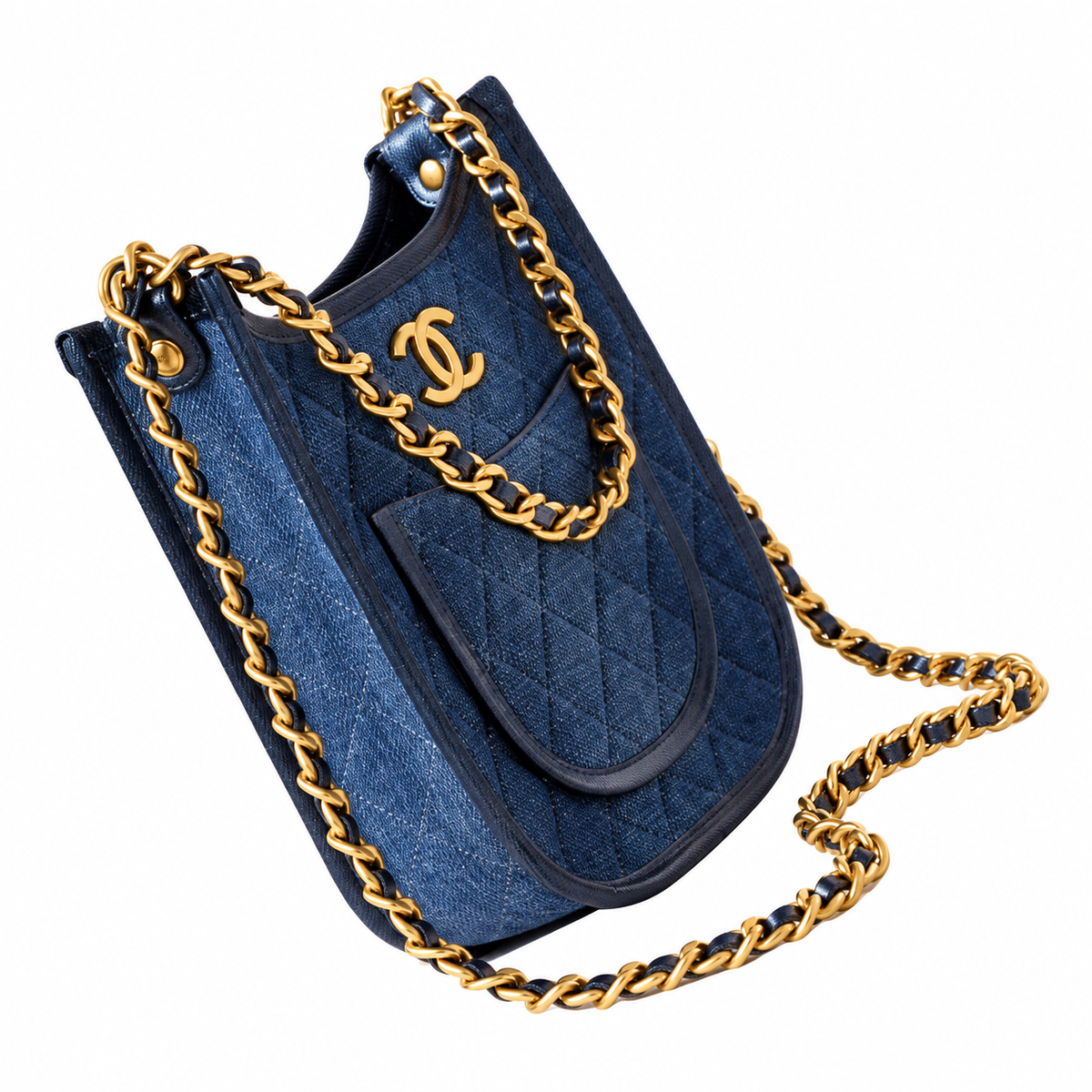 Chanel Quilted Medium Square Flap Bag 24×22×6cm