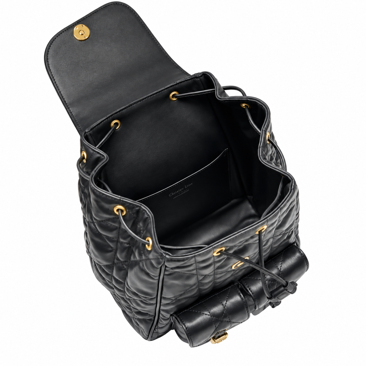 Dior Cannage Quilted Leather Backpack 23cm