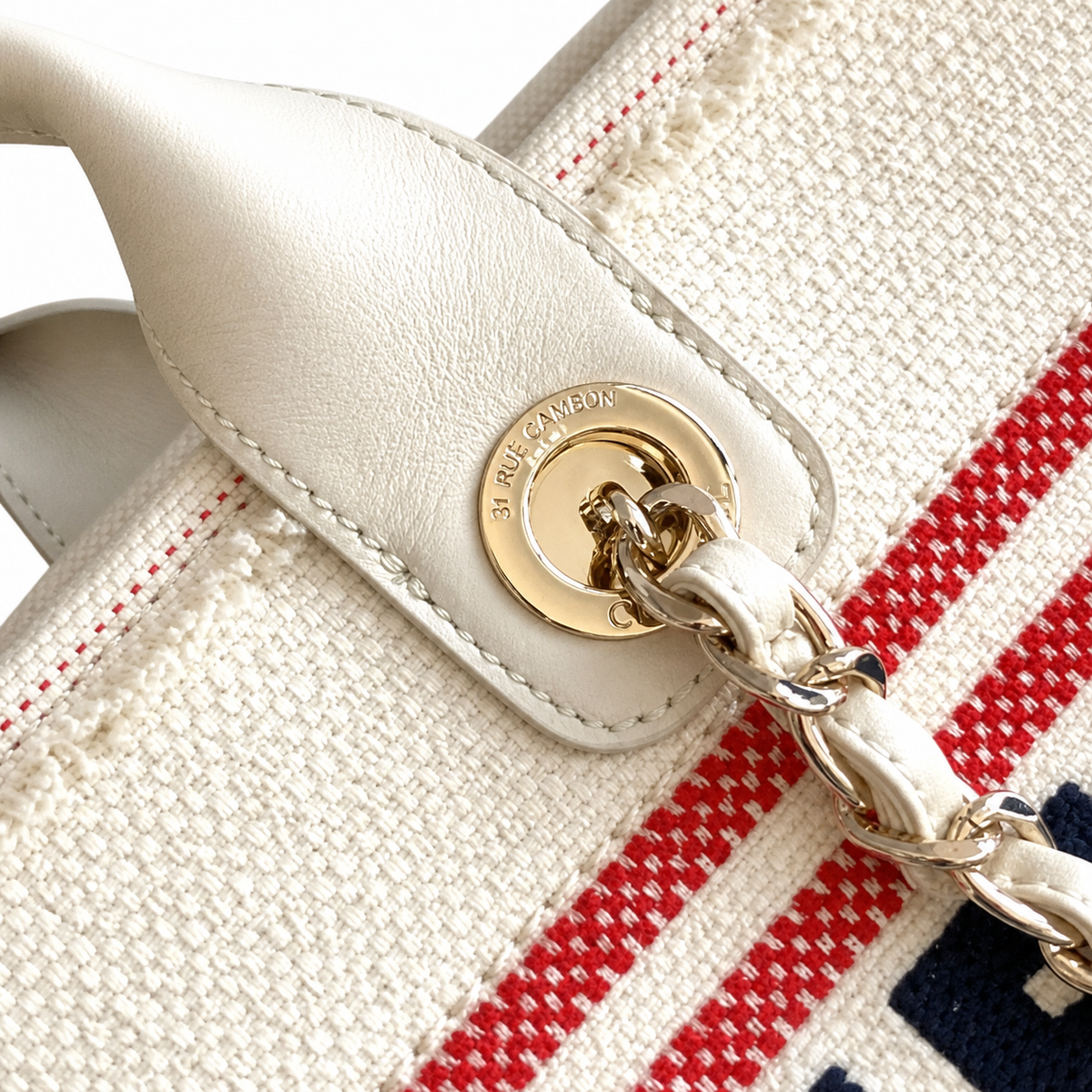 Chanel Classic Quilted Flap Bag | CC Turn-Lock Leather Chain Strap — 38cm