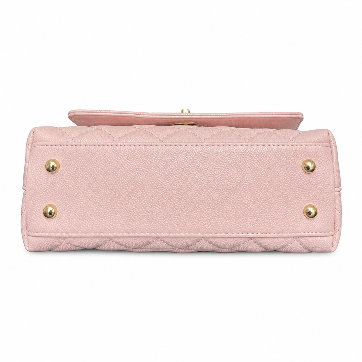 Chanel Classic CC Quilted Flap Bag | Gold Hardware & Chain — 24cm