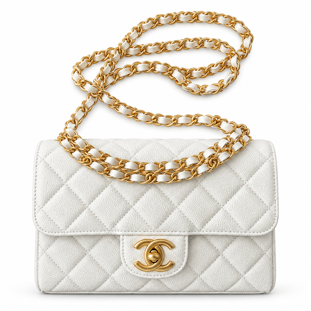 Chanel Quilted Bijou Chain Bag 22×14.5×7cm