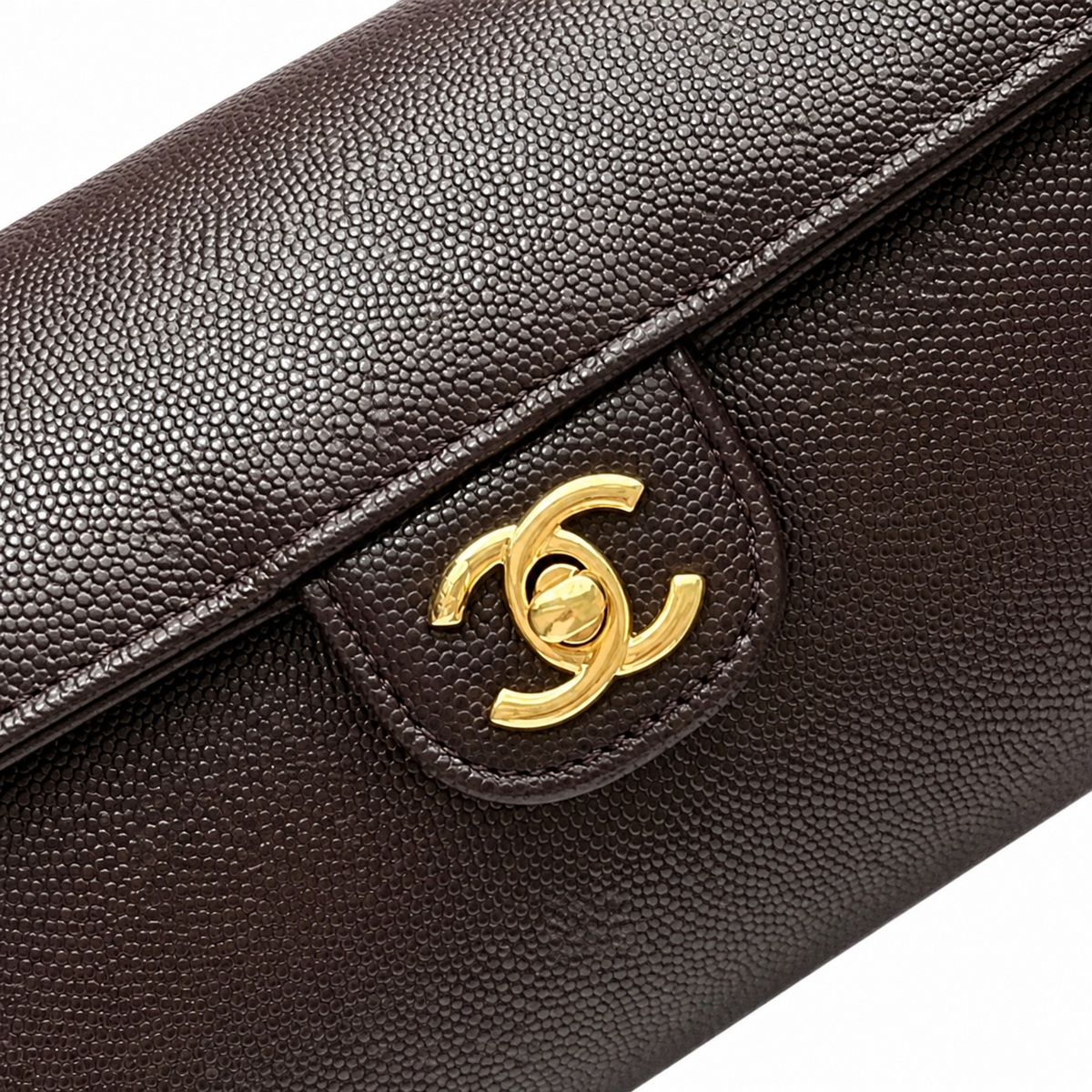 Chanel Dark Chocolate Brown Cylindrical Shoulder Bag | Gold CC — 20cm